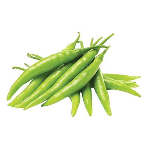 Fresh - 500g Fresh Haree Mirch (green Chili)
